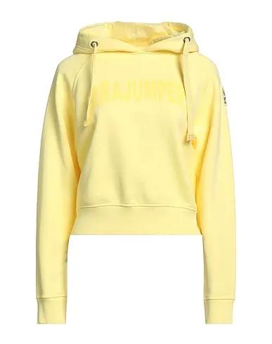 Light yellow Sweatshirt Hooded sweatshirt
