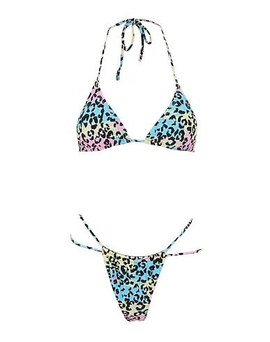 Light yellow Synthetic fabric Bikini