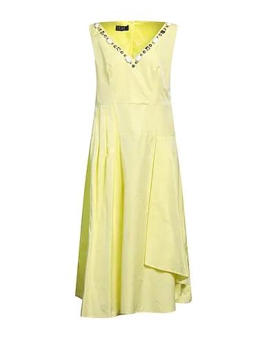 Light yellow Techno fabric Midi dress