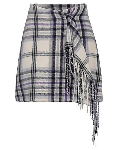 Lilac Baize Mini skirt