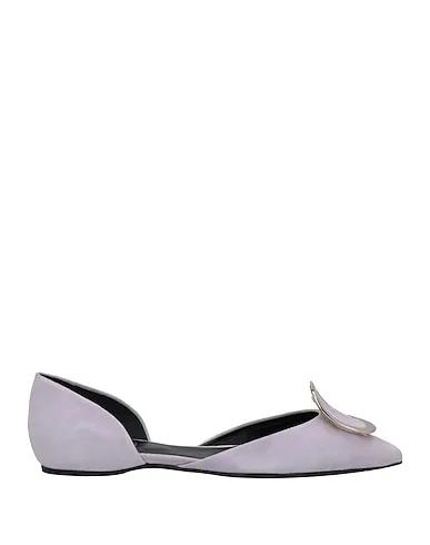 Lilac Ballet flats