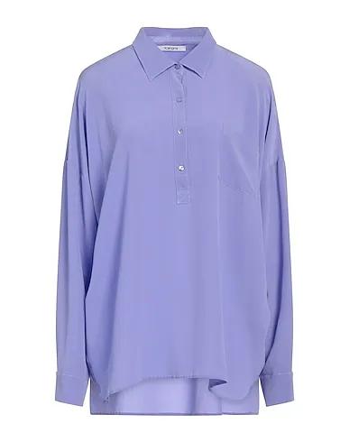 Lilac Crêpe Silk shirts & blouses