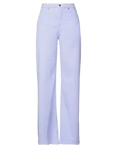 Lilac Gabardine Casual pants