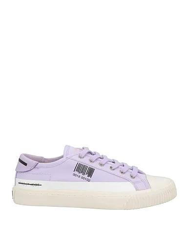 Lilac Gabardine Sneakers