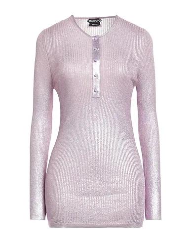 Lilac Knitted Cashmere blend