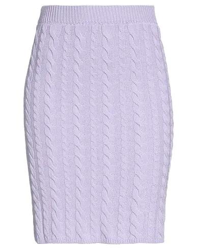 Lilac Knitted Mini skirt
