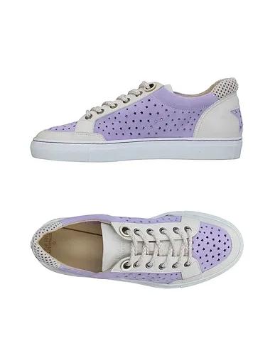 Lilac Knitted Sneakers