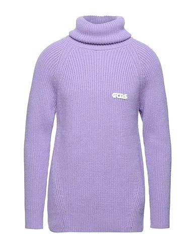 Lilac Knitted Turtleneck