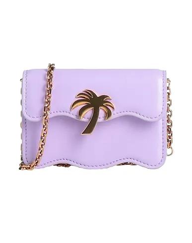 Lilac Leather Cross-body bags