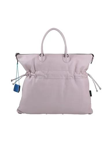 Lilac Leather Handbag