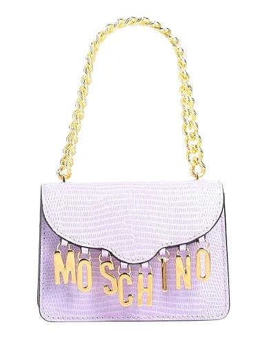 Lilac Leather Handbag