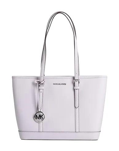 Lilac Leather Handbag