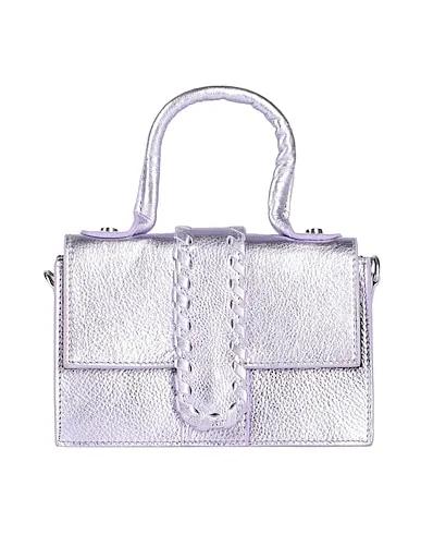 Lilac Leather Handbag