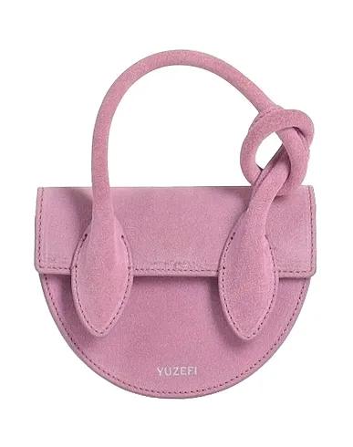 Lilac Leather Handbag