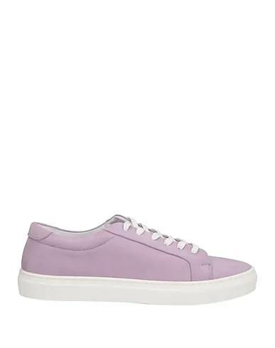 Lilac Leather Sneakers