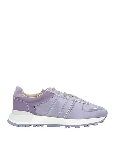 Lilac Leather Sneakers