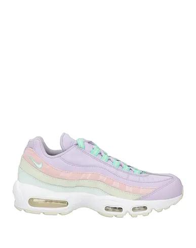 Lilac Leather Sneakers