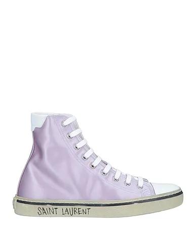 Lilac Leather Sneakers