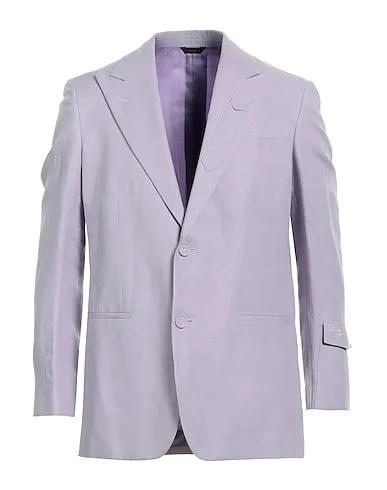 Lilac Plain weave Blazer