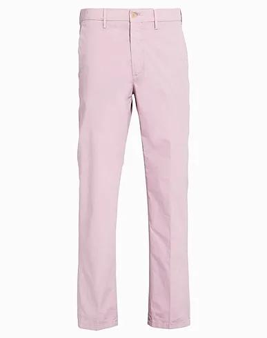 Lilac Plain weave Casual pants