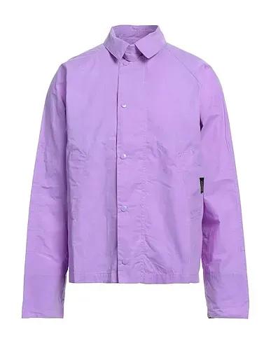 Lilac Plain weave Jacket