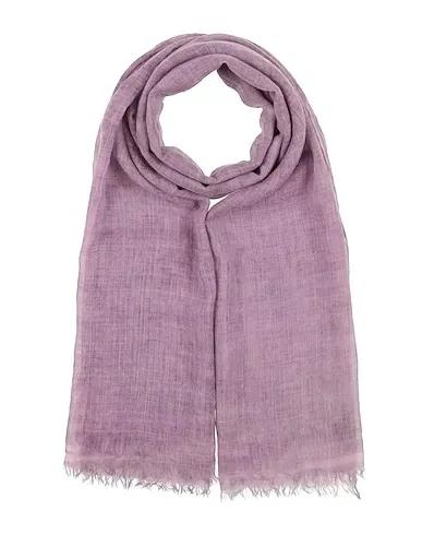 Lilac Plain weave Scarves and foulards