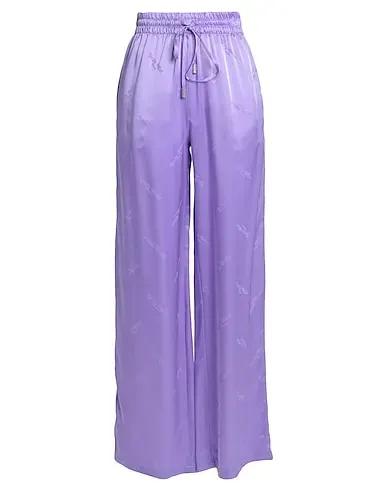 Lilac Satin Sleepwear