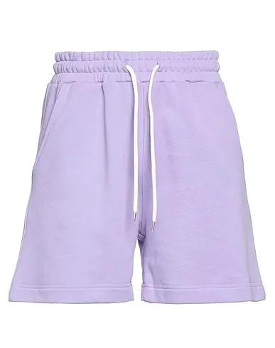 Lilac Sweatshirt Shorts & Bermuda