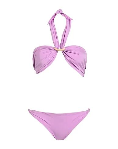 Lilac Synthetic fabric Bikini