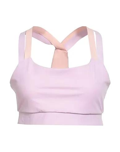 Lilac Synthetic fabric Bra