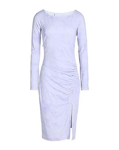 Lilac Synthetic fabric Midi dress