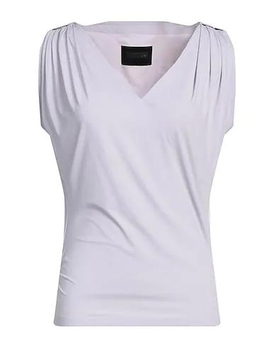 Lilac Synthetic fabric T-shirt
