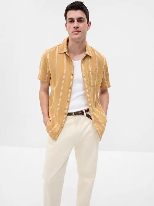 Linen-Cotton Shirt