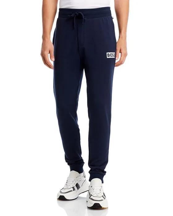 Logo Print Regular Fit Jogger Pants 