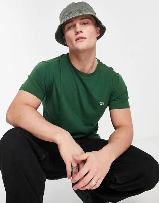 logo t-shirt in green