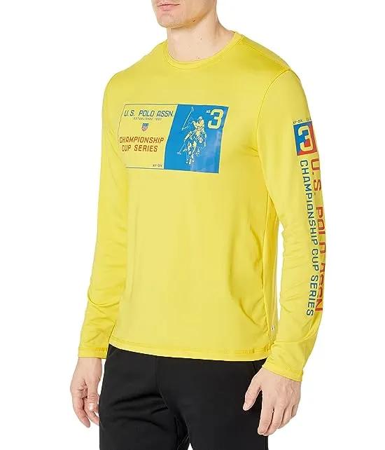 Long Sleeve Graphic UV Top