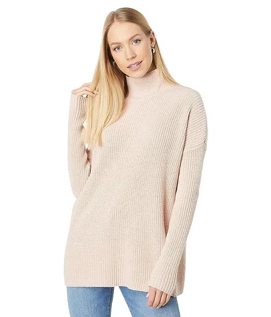 Long Sleeve High Neck Pullover Sweater