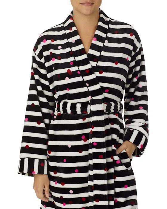 Long Sleeve Printed Robe