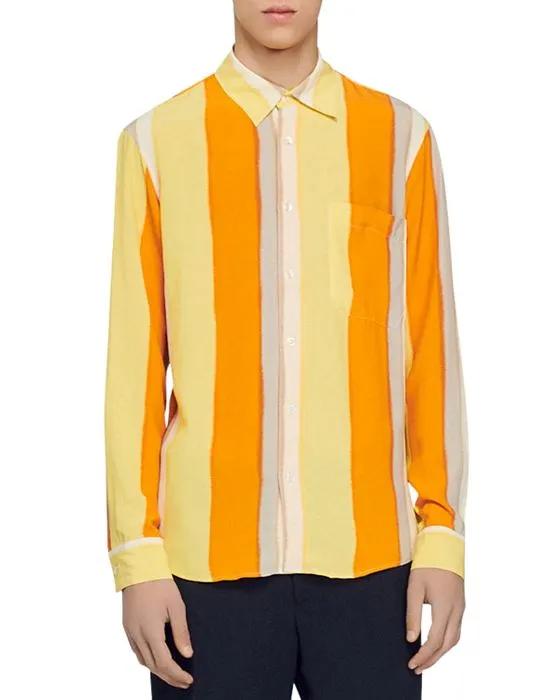 Long Sleeve Striped Shirt