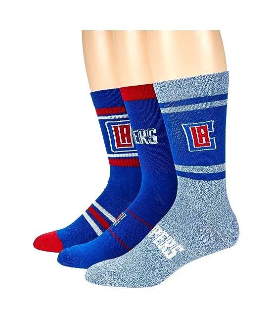 Los Angeles Clippers PKWY by Stance Baseline 3-Pack
