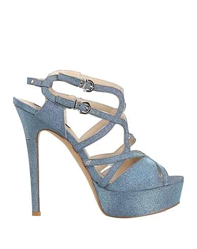 LUCIANO BARACHINI | Slate blue Women‘s Sandals