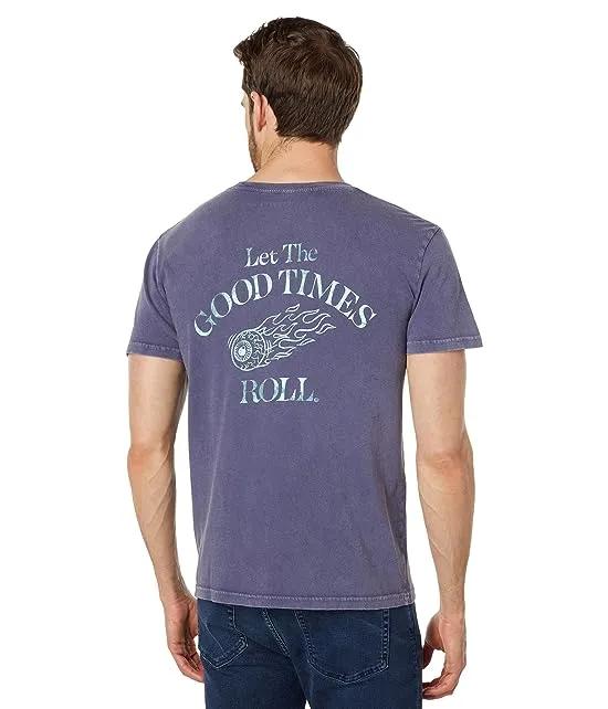 Lucky Brand Let The Good Times Roll Graphic Tee
