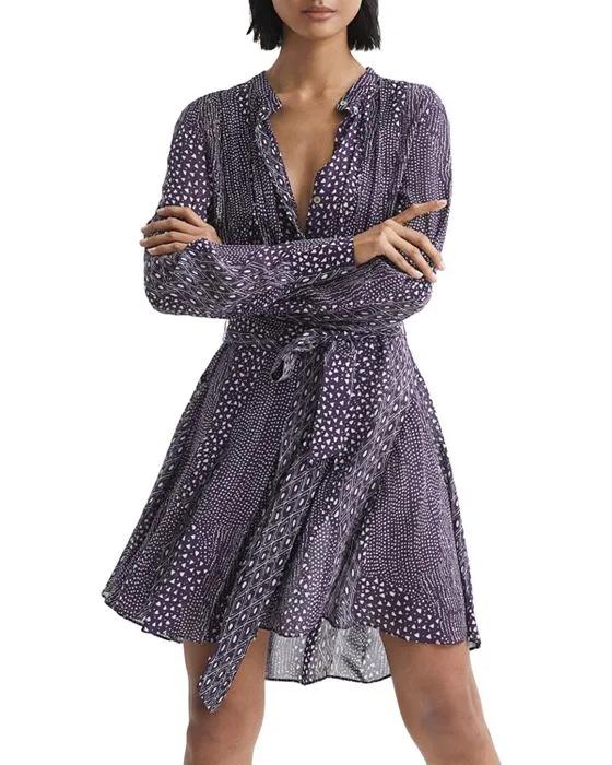 Luella Printed Mini Dress