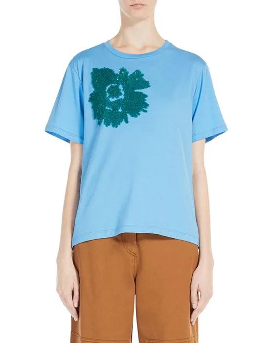 Luis Sequin Embellished Tee