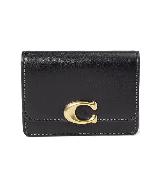 Luxe Refined Calf Leather Bandit Card Case