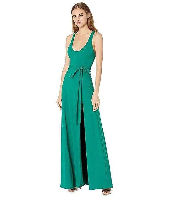 Lydia Scoop Neck Gown