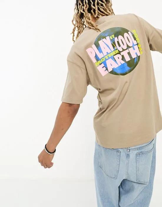 M90 Sole Food HBR t-shirt in beige