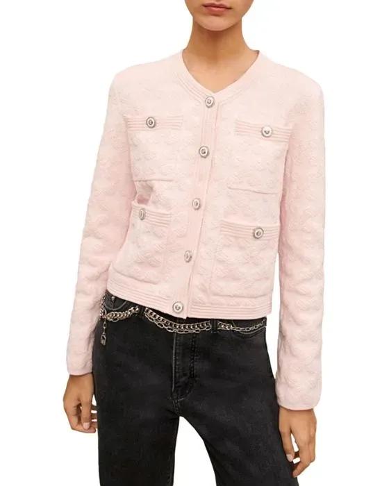 Madere Textured Cardigan