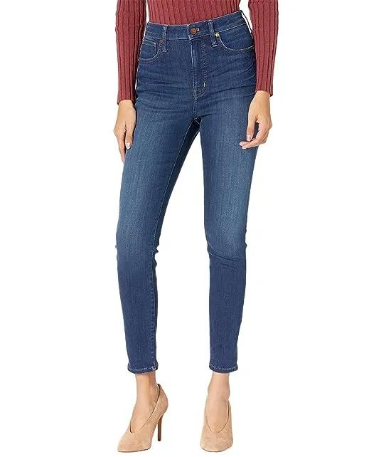 Madewell Curvy High-Rise Skinny Jeans in Sussex Wash