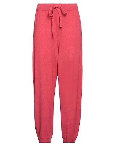 Magenta Knitted Casual pants
